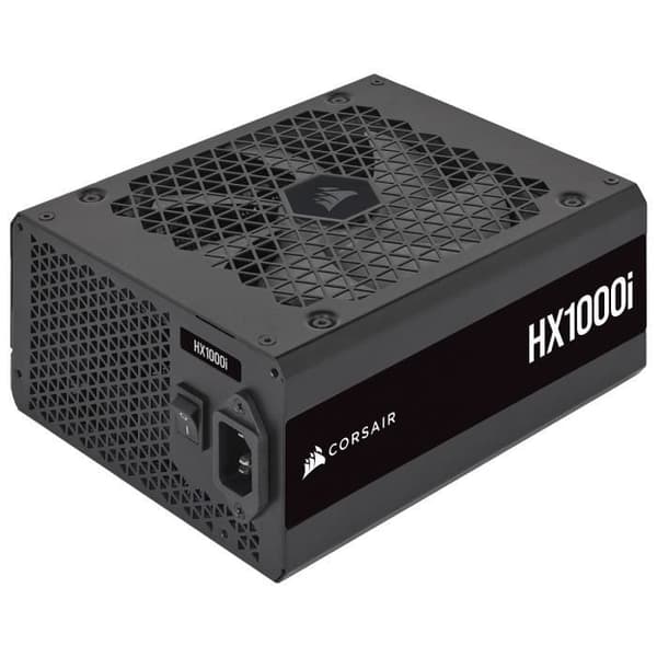 CORSAIR - HX1000i - Strömförsörjning - 1000 Watt - ATX 3.0 Quiet - 80 PLUS Platinum Certified - (CP-9020259-EU)