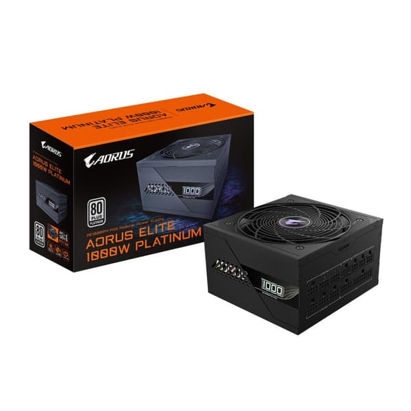 Strømforsyning Gigabyte Aorus Elite Platinum 1000 W 125 W 80 PLUS Platinum