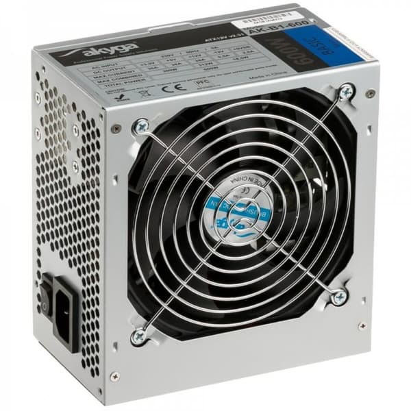 Strømforsyning Akyga AK-B1-600 ATX 600 W RoHS