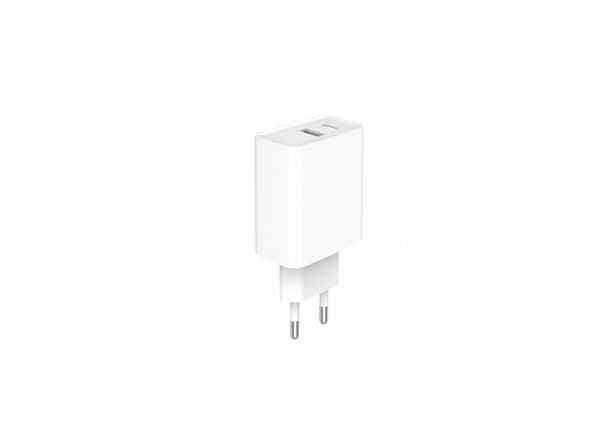 Gembird - TA-UC-PDQC20-01-W - TA-UC-PDQC20-01-BK 20W USB Type-C strömförsörjning 2-ports snabbladdare, vit Vit