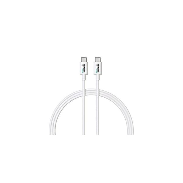 USB-C väggladdare - Urban Factory - CYCLEE - 65 W - Ekodesignad - Vit