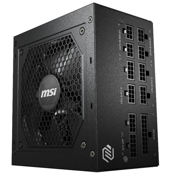 MSI PC Power Supply MAG A650GL PCIE5 - 650W 80+ Gold Modular