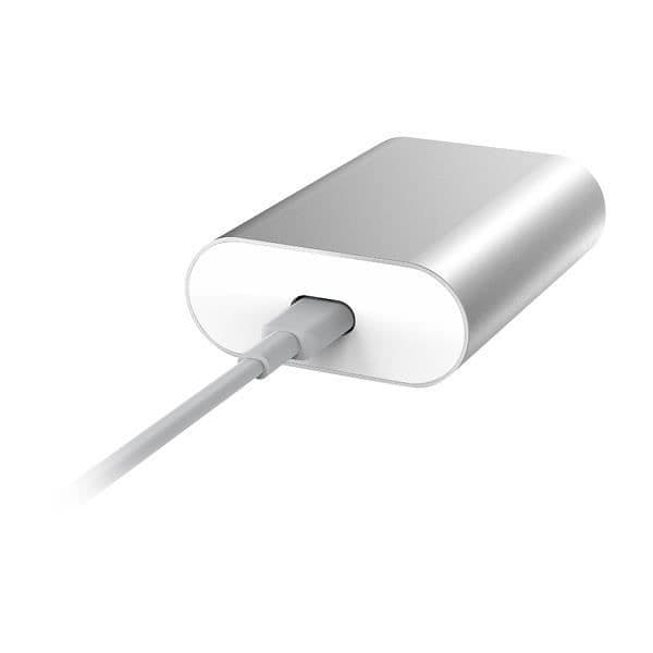 Artwizz 8270-1595, inomhus, bärbar dator, elnät, USB, silver, vit, 1,4 m