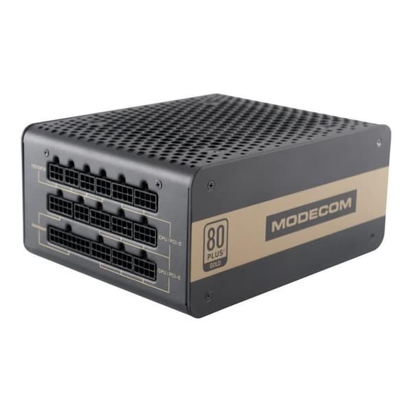 Intern strömförsörjning ATX12V 2.31 80 PLUS Guld 750W MODECOM Volcano med aktiv PFC