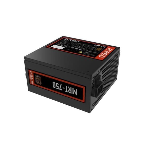 MRED MRT-750 80+ PC strömförsörjning 750W Black Bronze