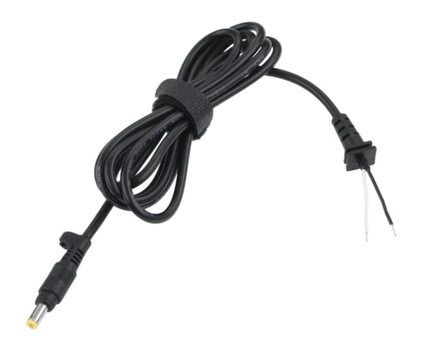 4,8/1,7 (18,5V/3,8A) netstik med Rebel-monteringskabel