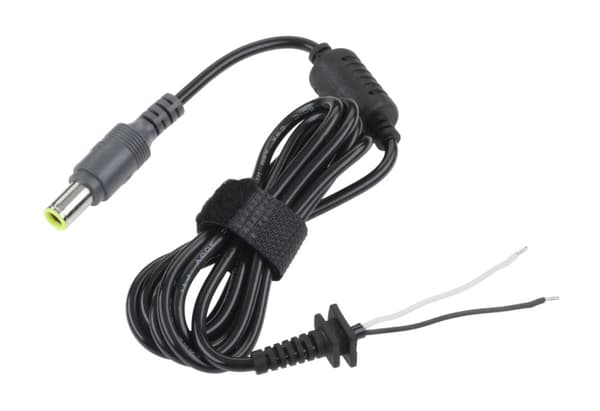 7.9/5.4 (20V/4.5A) verkkopistoke Rebel-asennuskaapelilla