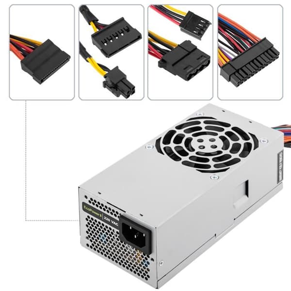 TooQ Strömförsörjning TQEP-TFX500S-O 500W Silver