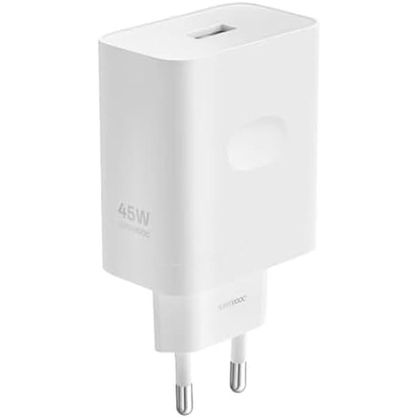 Laddare - OPPO - Supervooc 45 W - USB - Snabbladdning - Original vit laddare Vit