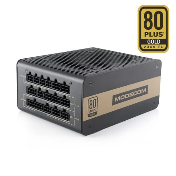 Strømforsyning Modecom ZAS-MC92-SM-850-ATX-VOLCANO-GOL ATX 850 W 80 Plus Gold