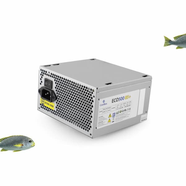 Strømforsyning CoolBox ECO500 85+ ATX 300 W Grå