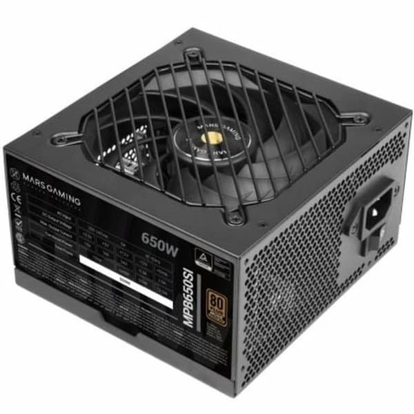 Strømforsyning Mars Gaming MPB650SI ATX 650 W 80 Plus Bronze