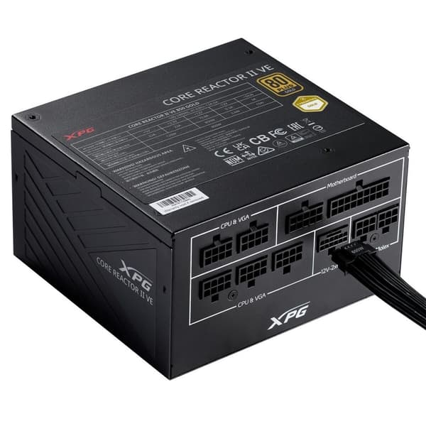 Strømforsyning XPG 75261424 ATX 750 W 80 Plus Gold Sort