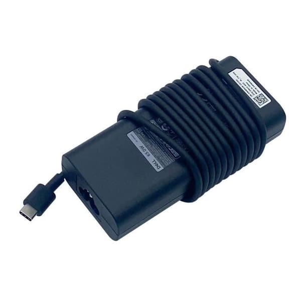 DELL-strömadapter - 65W - 19,5V - 3-stift - Typ C