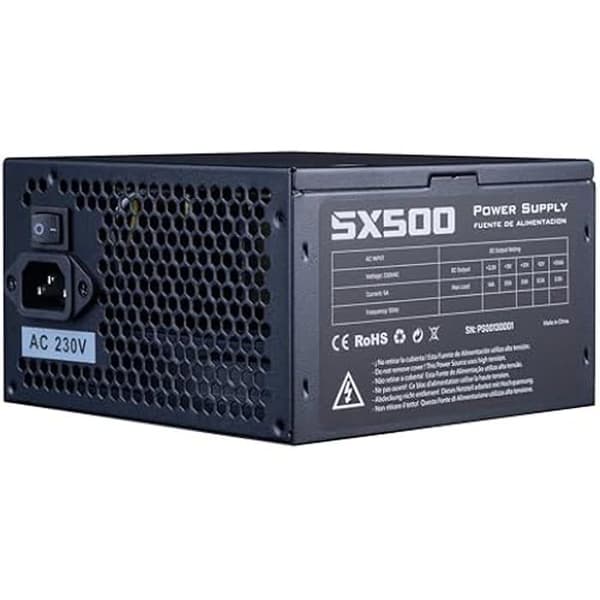 FUENTE ALIMENTACIN 500W HIDITEC SX500W BULK