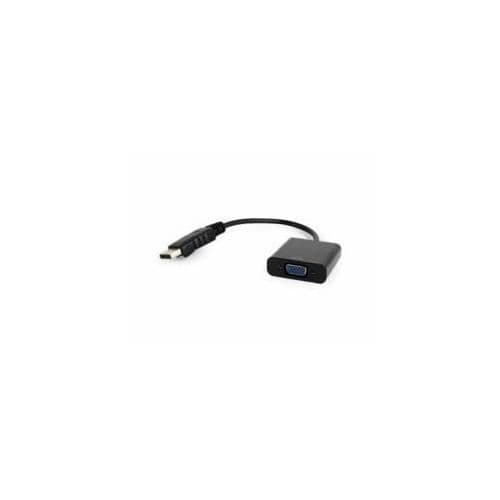 Gembird A-DPM-VGAF-02 Displayport VGA-kabeladapter och kontakt Svart (adapter displayport 1.1-&gt;VGA, på kabel, svart) - 87