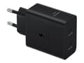 Miniatyrbild 2 av 3: ULTRA FAST DUO 50W eller 2 x 25W nätladdare, GaN (med 45W 1,8M kabel Svart färg SAMSUNG EP-T5020XBEGEU