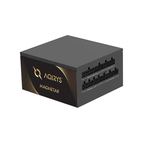 AQIRYS ATX / 80 Plus Gold Certified Power Supply MAGNETAR 750W PCIe 5.0 8YW sort