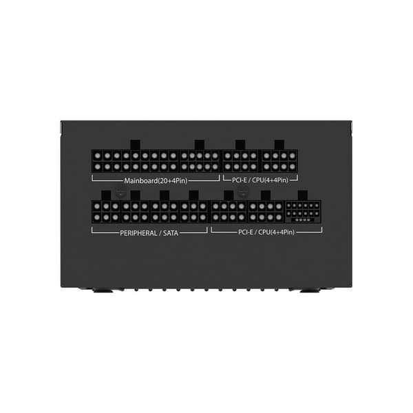 AQIRYS ATX / 80 Plus guldcertificeret strømforsyning MAGNETAR 850W PCIe 5.0 8YW sort