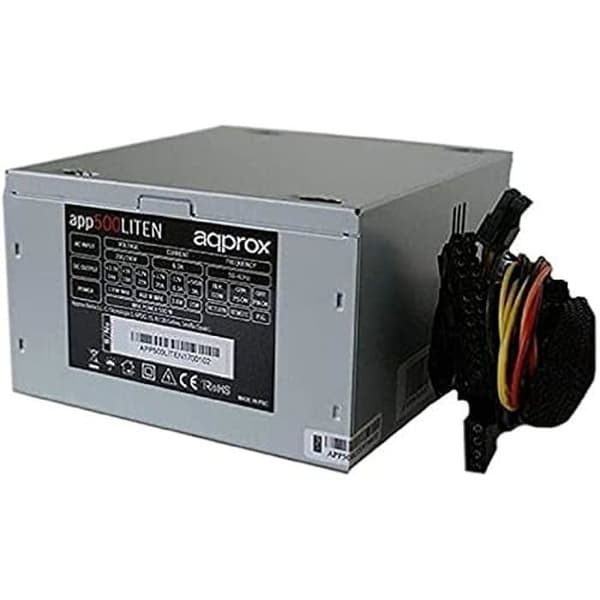 500 W strömförsörjning + NIQUEL V2-kabel Grå