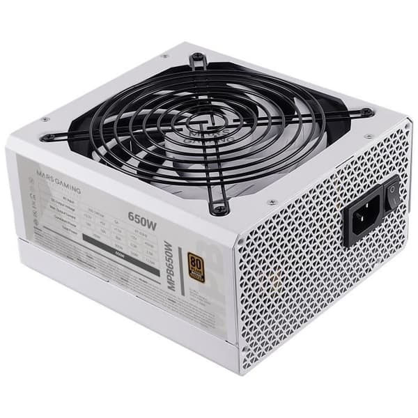 Strömförsörjning 650W Vit MPB651 Vit
