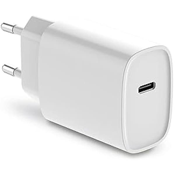 Laddare - KSIX SMART YOUR TECH - Röd Ksix - 25 W - USB-C - Snabbladdning Vit