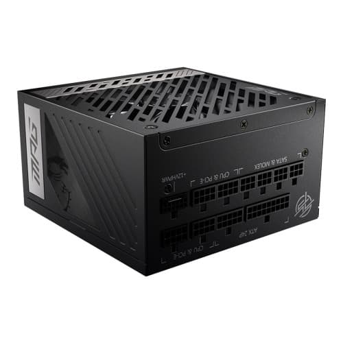 MSI MPG A1000G PCIE5 - nätaggregat - 1000 Watt Svart