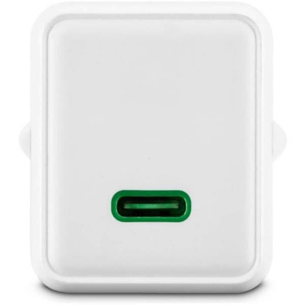 Hama 00201983 45 W USB-laddare inomhus, för USB-C®-hona vägguttag (Strömförsörjning) Nr. utgångar: 1 x USB Vit