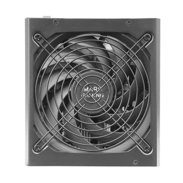 MARSGAMING MPB1000P, ATX 3.0 1000W modulär strömförsörjning, 10 års garanti, 80Plus guld, 140 mm AI-RPM fläkt, kondensatorer