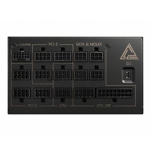 Strömförsörjning PC - MSI - 306-7ZP4A11-CE0 - MEG Ai1300P PCIE5 - ATX 3.0 - 80Plus PLATINUM
