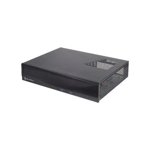 SilverStone MILO ML03 - tower - micro ATX Svart