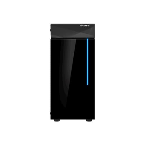 Gigabyte C200 GLASS - tower - ATX Svart