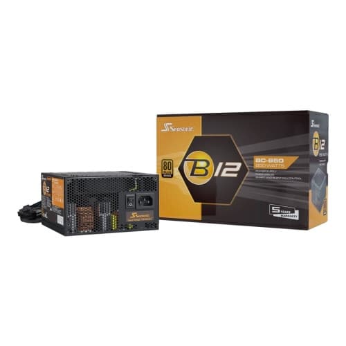 Seasonic B12 BC Series - nätaggregat - 850 Watt Svart