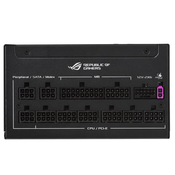 ASUS ROG -STRIX-1200P-GAMING strømforsyningsenhed 1200 W 20+4 ben ATX ATX Sort
