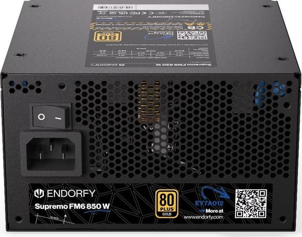 ENDORFY Supremo FM6 850 W EY7A012 Strømforsyning