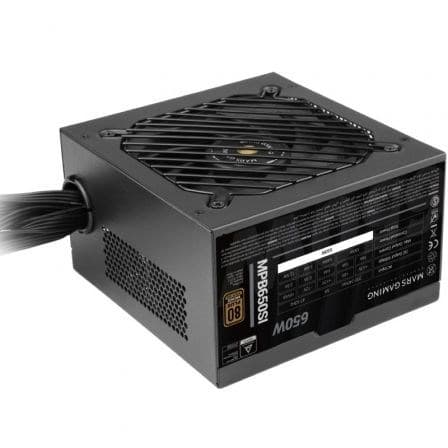 Mars Gaming MPB650SI strømforsyningsenhed 650 W 24-pin ATX ATX Sort