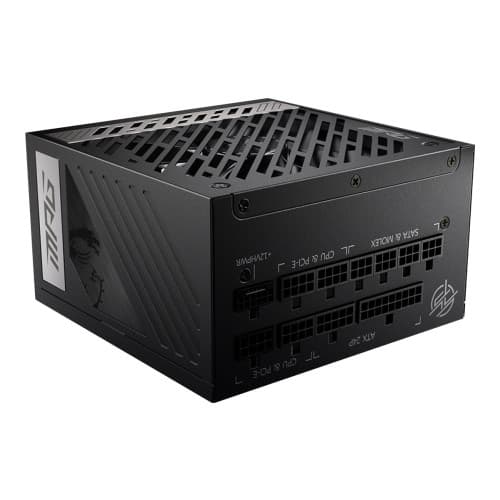 MSI MPG A850G PCIE5 - nätaggregat - 850 Watt Svart
