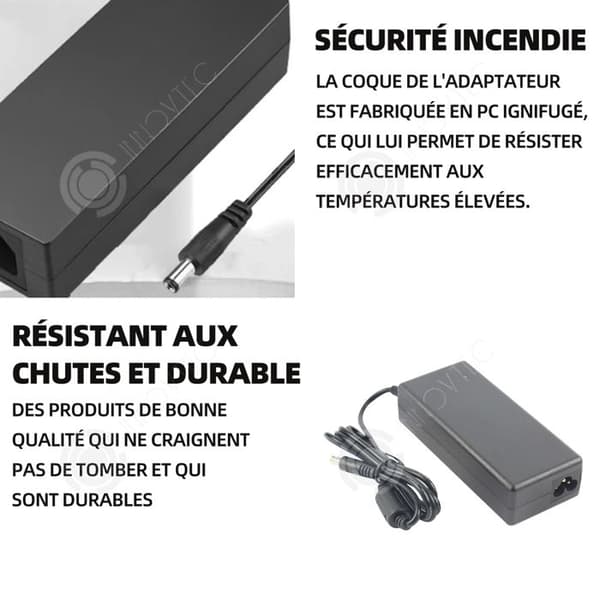 INN 24V nätadapter laddare och adaptrar adapter med flera skydd universalladdare för bärbar dator