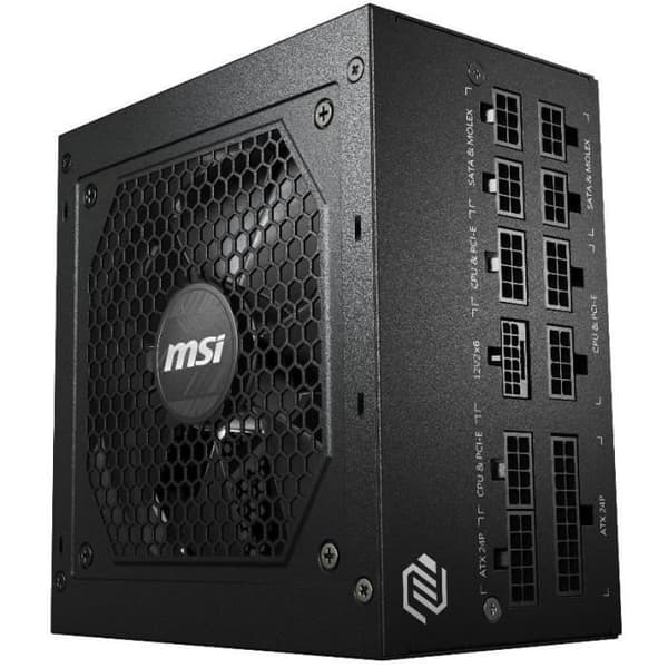 MSI MAG A850GL PCIE5 PC-strömförsörjning - 850W 80+ Gold Modular