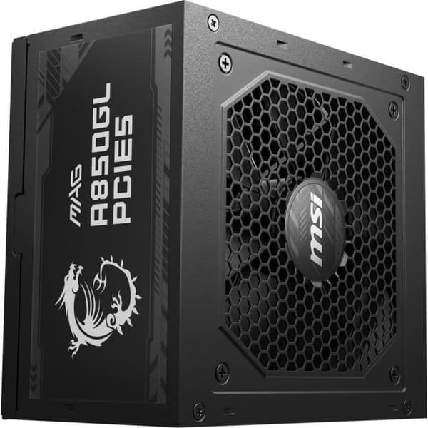 MSI MAG A850GL PCIE5 PC-strömförsörjning - 850W 80+ Gold Modular