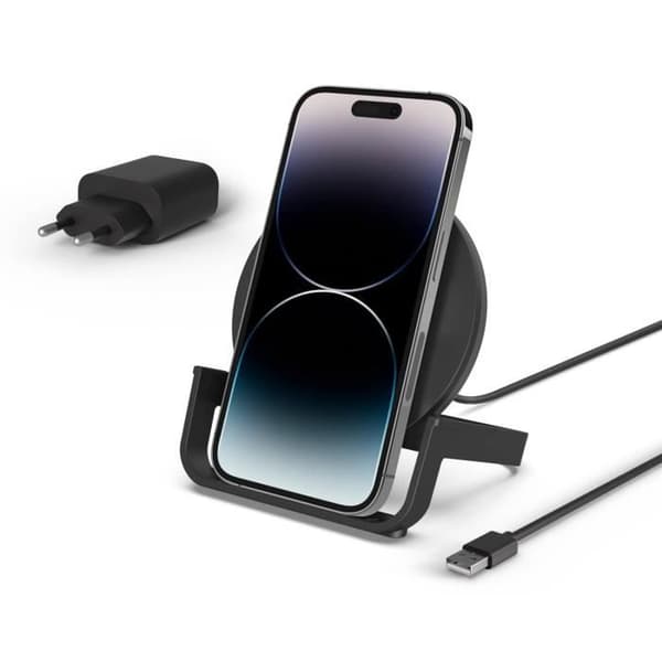 BELKIN - laddare - INDUC STAND 10W LADDARE SVART