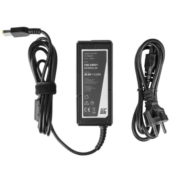 65W 20V 3,25A Laddare för Lenovo B50 G50 G50-30 G50-45 G50-70 G50-80 G500 G505 G70 G710 Slim Tip Laptop Strömförsörjning