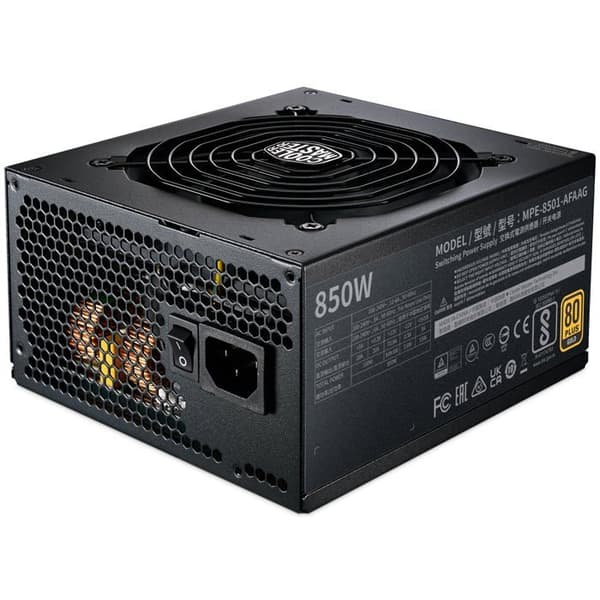 Strömförsörjning - COOLER MASTER - MWE Gold 850 V2 - 850 Watt - ATX3.1 - 80 Plus Gold