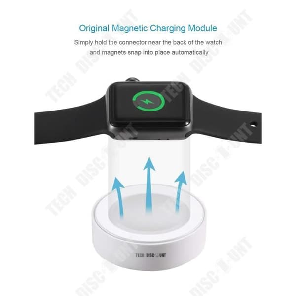 TD® Induction Watch Charger Series 1 2 3 4 original mini snabb trådlös magnetisk 38mm 40mm 42mm 44mm