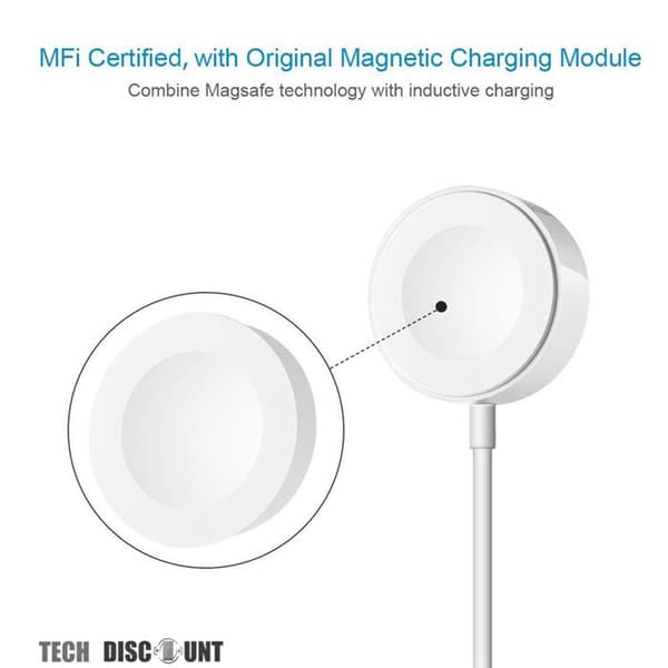 TD® Induction Watch Charger Series 1 2 3 4 original mini snabb trådlös magnetisk 38mm 40mm 42mm 44mm