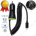 Miniatyrbild 1 av 4: Billaddare - TD® - Fjädersladd - Snabbladdning - 12-24V - Intelligent skydd