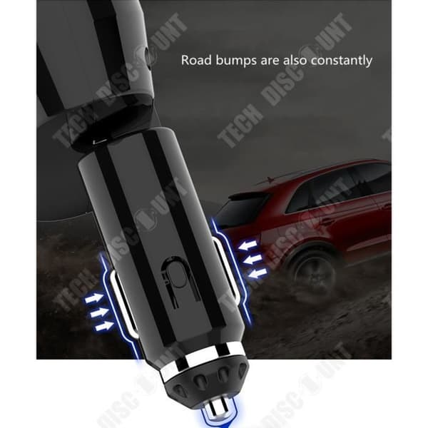TD® Universal billaddare En till tre modeller Quick Charge QC3.0