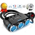 Miniatyrbild 1 av 4: TD® Universal billaddare En till tre modeller Quick Charge QC3.0