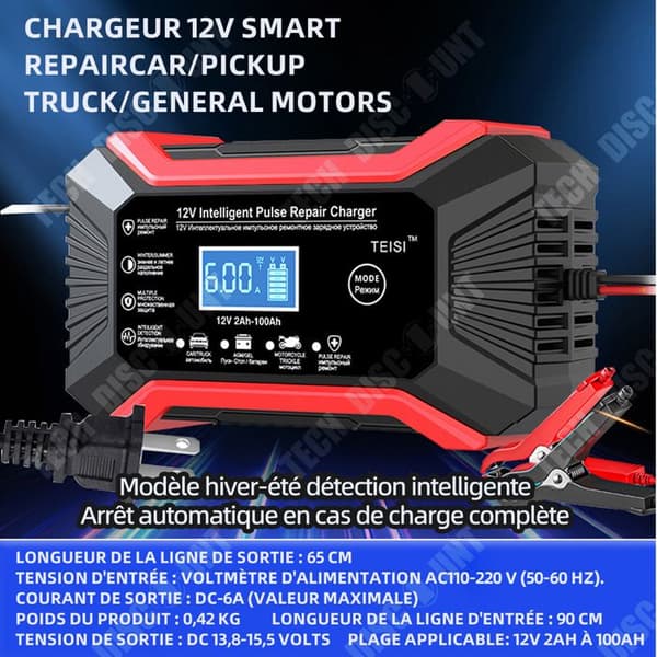 TD Booster Batteri Kylfläkt Smart batteriladdare Autoåterställning Obegränsad billaddning