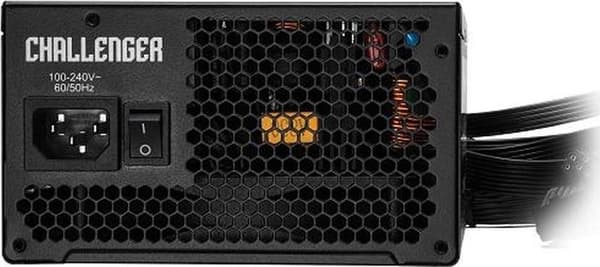 ASRock CHALLENGER 550W 80 Plus Bronze Strømforsyning